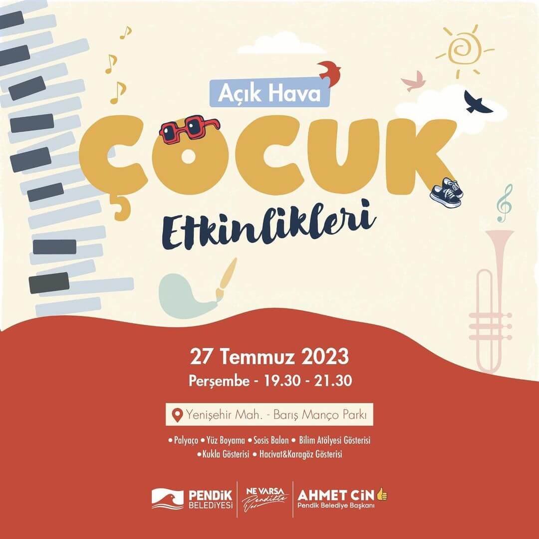 Pendik Belediyesi - Çocuk Etkinlikleri